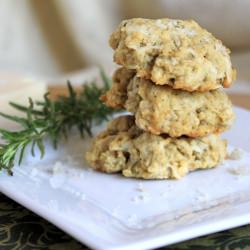 savory asiago and rosemary cookies - Recipe photo by frugalfoodiefamily