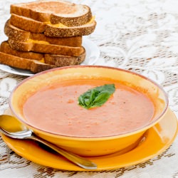 Cream of Tomato Soup - Recipe photo by scratch to plate
