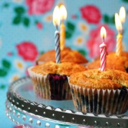 Blueberry & Citrus Muffins - Recipe photo by Carrot Cake