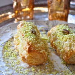 Semolina Borekas in Orange Blossom - Recipe photo by May I have that recipe