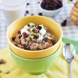 Creamy Breakfast Buckwheat Pudding - Recipe photo by The Healthy Foodie
