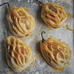 Poached Pear in Cage - Recipe photo by Ribbonclown