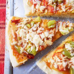 Spicy Vegetable Pizza - Recipe photo by nisahomey