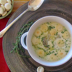 Oyster Stew and Divinity - Recipe photo by rotinrice