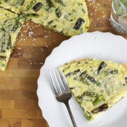 Grilled Asparagus Frittata - Recipe photo by vanperrone