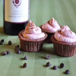 Red Wine & Chocolate Cupcakes - Recipe photo by sensualappeal