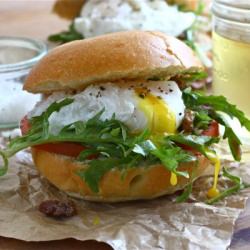 Salade Lyonnaise Sandwich - Recipe photo by acozykitchen