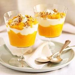Mango & Yogurt Parfait - Recipe photo by CookandBeMerry