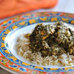 Indian Green Curry - Recipe photo by blackdogfoodblog