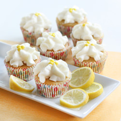 Lemon Honey Cupcakes - Recipe photo by Sprinkle Charms
