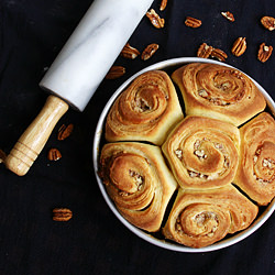 Pecan Sticky Buns - Recipe photo by localmilk