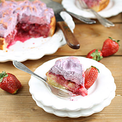 Rhubarb Strawberry Meringue Pie - Recipe photo by chriesi