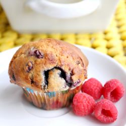 Orange Berry Muffins - Recipe photo by lemarchdesophie