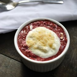 Red Velvet Beet Softserve - Recipe photo by gabbysgfree