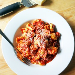 Pasta Amatriciana - Recipe photo by blablastar