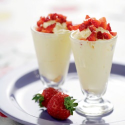 Drambuie and Strawberry Pudding - Recipe photo by olibiakos