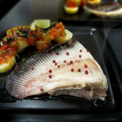 Raia "Descaldeirada" - Recipe photo by saborasal