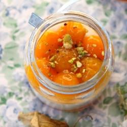 Vanilla Panna Cotta Gooseberries - Recipe photo by foodiebychance