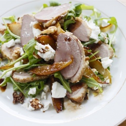 Smoked Duck Salad with Chocolate - Recipe photo by nutmegs seven