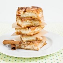 Sopapilla Cheesecake Bars - Recipe photo by baked in