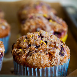 Blueberry Lemon Muffins - Recipe photo by culinary pixel