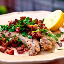 Shad Roe with Bacon & Fresh Herbs - Recipe photo by fforfood