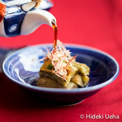 Yaki Nasu|Grilled Japanese Eggplant - Recipe photo by bebe love okazu