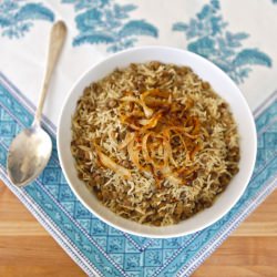 Mujadara - Recipe photo by toriavey