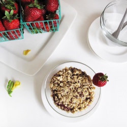 Strawberry-Acai Parfaits - Recipe photo by MontalvoCountryKitchen