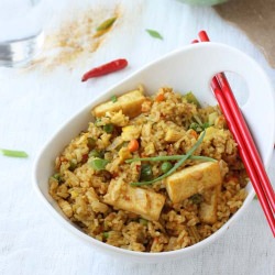 SINGAPORE CURRY FRIED RICE - Recipe photo by Dishesfrommykitchen