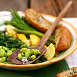Spring veggie salad - Recipe photo by robinia