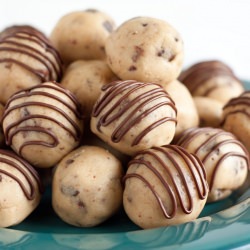 Chocolate Chip Cookie Dough Bites - Recipe photo by cooking classy