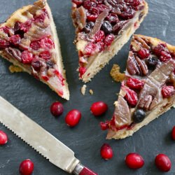 Pear, Pecan and Cranberry Cake - Recipe photo by nutmegs seven