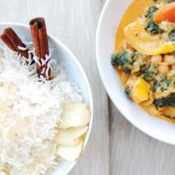Orange Chickpea Curry - Recipe photo by nade in the kitchen