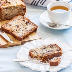 Banana, Hazelnut & Chocolate Bread - Recipe photo by delicieux