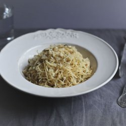 AngleHair with Garlicky Bread Crumb - Recipe photo by Ribbonclown