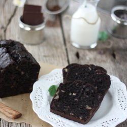 Double Chocolate Banana Bread - Recipe photo by Dishesfrommykitchen