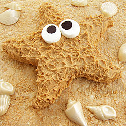 Peanut Butter Fudge Starfish - Recipe photo by Hungry Happenings
