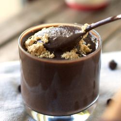 Healthy Double Chocolate Malt - Recipe photo by pinchofyum
