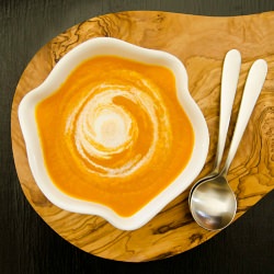 Carrot and Ginger Soup - Recipe photo by MPJ
