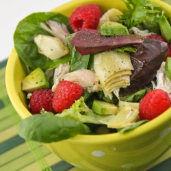 Chicken Raspberry Salad - Recipe photo by pipandebby