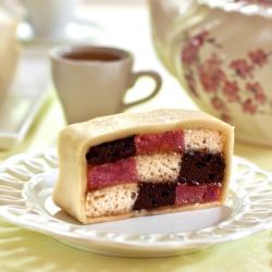 Vegan Checkerboard Loaf Cake - Recipe photo by BitterSweet