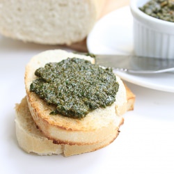 Basil Pesto - Recipe photo by vrinda