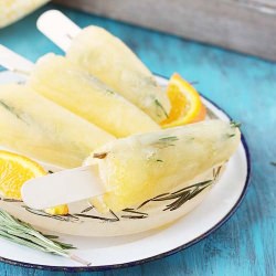 Rosemary infused pops - Recipe photo by Dishesfrommykitchen