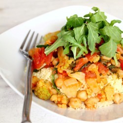 Cauliflower and Chickpea Stew - Recipe photo by lemarchdesophie
