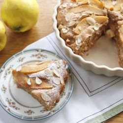 Quince and Marzipan Cake - Recipe photo by nutmegs seven