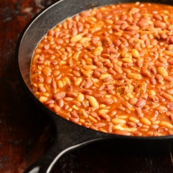Pork Belly Baked Beans - Recipe photo by BetterWithButter