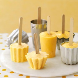Orange-Banana Smoothie Pops - Recipe photo by countryliving
