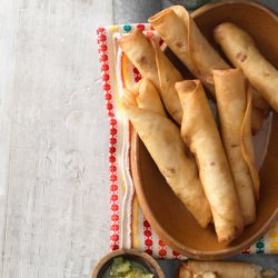 Chicken Flautas - Recipe photo by countryliving