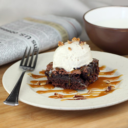 New York Dessert Brownie - Recipe photo by preparedpantry